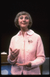 Actress Margaret Hilton in a scene from the Broadway production of the play "Rose." (New York)