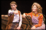 L-R) Actresses Glenda Jackson and  Jo Henderson in a scene from the Broadway production of the play "Rose." (New York)