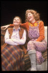 L-R) Actresses Glenda Jackson and  Jo Henderson in a scene from the Broadway production of the play "Rose." (New York)