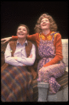 L-R) Actresses Glenda Jackson and  Jo Henderson in a scene from the Broadway production of the play "Rose." (New York)