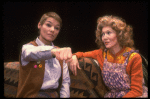 L-R) Actresses Glenda Jackson and  Jo Henderson in a scene from the Broadway production of the play "Rose." (New York)