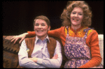 L-R) Actresses Glenda Jackson and  Jo Henderson in a scene from the Broadway production of the play "Rose." (New York)