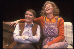 L-R) Actresses Glenda Jackson and  Jo Henderson in a scene from the Broadway production of the play "Rose." (New York)