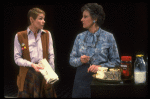 L-R) Actresses Glenda Jackson and Beverly May in a scene from the Broadway production of the play "Rose." (New York)