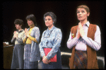 L-R) Actresses Cynthia Crumlish, Lori Cardille, Beverly May and Glenda Jackson in a scene from the Broadway production of the play "Rose." (New York)