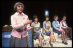 L-R) Actresses  Margaret Hilton, Cynthia Crumlish, Lori Cardille, Beverly May and Glenda Jackson in a scene from the Broadway production of the play "Rose." (New York)