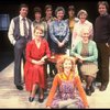 L-R) John Cunningham, Glenda Jackson, Cynthia Crumlish, Don McAllen Lesie, Jo Henderson, Beverly May, Lori Cardille, Margaret Hilton, Jessica Tandy and J.T. Walsh of the Broadway production of the play "Rose." (New York)