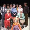 L-R) John Cunningham, Glenda Jackson, Cynthia Crumlish, Don McAllen Lesie, Jo Henderson, Beverly May, Lori Cardille, Margaret Hilton, Jessica Tandy and J.T. Walsh of the Broadway production of the play "Rose." (New York)