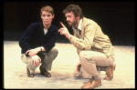 Director Alan Dossor working w. actress Glenda Jackson during a rehearsal for the Broadway production of the play "Rose." (New York)