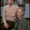 L-R) Actresses Glenda Jackson and Jessica Tandy during rehearsal for the Broadway production of the play "Rose." (New York)