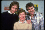 L-R) Actors J.T. Walsh, Glenda Jackson and John Cunnigham during rehearsal for the Broadway production of the play "Rose." (New York)