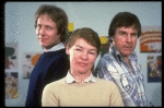 L-R) Actors J.T. Walsh, Glenda Jackson and John Cunnigham during rehearsal for the Broadway production of the play "Rose." (New York)