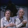L-R) Actresses Elizabeth Wilson and Jessica Tandy in a scene from the NY Shakespeare Festival production of the play "Salonika." (New York)