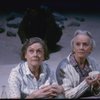 L-R) Actresses Elizabeth Wilson and Jessica Tandy in a scene from the NY Shakespeare Festival production of the play "Salonika." (New York)