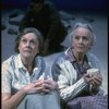L-R) Actresses Elizabeth Wilson and Jessica Tandy in a scene from the NY Shakespeare Festival production of the play "Salonika." (New York)
