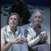 L-R) Actresses Elizabeth Wilson and Jessica Tandy in a scene from the NY Shakespeare Festival production of the play "Salonika." (New York)