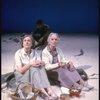 L-R) Actresses Elizabeth Wilson and Jessica Tandy in a scene from the NY Shakespeare Festival production of the play "Salonika." (New York)