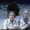 L-R) Actresses Elizabeth Wilson and Jessica Tandy in a scene from the NY Shakespeare Festival production of the play "Salonika." (New York)