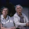 L-R) Actresses Elizabeth Wilson and Jessica Tandy in a scene from the NY Shakespeare Festival production of the play "Salonika." (New York)