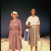 R-L) Actresses Elizabeth Wilson and Jessica Tandy in a scene from the NY Shakespeare Festival production of the play "Salonika." (New York)