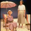 R-L) Actresses Elizabeth Wilson and Jessica Tandy in a scene from the NY Shakespeare Festival production of the play "Salonika." (New York)