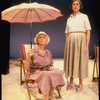 R-L) Actresses Elizabeth Wilson and Jessica Tandy in a scene from the NY Shakespeare Festival production of the play "Salonika." (New York)