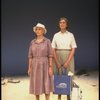 R-L) Actresses Elizabeth Wilson and Jessica Tandy in a scene from the NY Shakespeare Festival production of the play "Salonika." (New York)