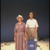 R-L) Actresses Elizabeth Wilson and Jessica Tandy in a scene from the NY Shakespeare Festival production of the play "Salonika." (New York)