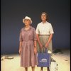 R-L) Actresses Elizabeth Wilson and Jessica Tandy in a scene from the NY Shakespeare Festival production of the play "Salonika." (New York)