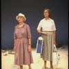 R-L) Actresses Elizabeth Wilson and Jessica Tandy in a scene from the NY Shakespeare Festival production of the play "Salonika." (New York)