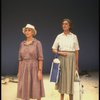 R-L) Actresses Elizabeth Wilson and Jessica Tandy in a scene from the NY Shakespeare Festival production of the play "Salonika." (New York)