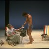 Actors Maxwell Caulfield and Elizabeth Wilson in a scene from the NY Shakespeare Festival production of the play "Salonika." (New York)