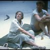 Actors Maxwell Caulfield and Elizabeth Wilson in a scene from the NY Shakespeare Festival production of the play "Salonika." (New York)