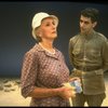 Actors David Strathairn and Jessica Tandy in a scene from the NY Shakespeare Festival production of the play "Salonika." (New York)