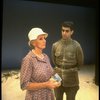 Actors David Strathairn and Jessica Tandy in a scene from the NY Shakespeare Festival production of the play "Salonika." (New York)