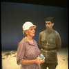 Actors David Strathairn and Jessica Tandy in a scene from the NY Shakespeare Festival production of the play "Salonika." (New York)