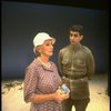 Actors David Strathairn and Jessica Tandy in a scene from the NY Shakespeare Festival production of the play "Salonika." (New York)