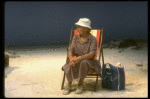 Actress Jessica Tandy in a scene from the NY Shakespeare Festival production of the play "Salonika." (New York)