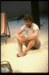 Actor Maxwell Caulfield in a scene from the NY Shakespeare Festival production of the play "Salonika." (New York)