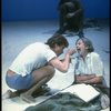 L-R) Actors Maxwell Caulfield, David Strathairn and Elizabeth Wilson in a scene from the NY Shakespeare Festival production of the play "Salonika." (New York)