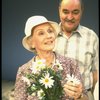 Actors Thomas Hill and Jessica Tandy in a scene from the NY Shakespeare Festival production of the play "Salonika." (New York)