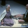 Actors Thomas Hill and Jessica Tandy in a scene from the NY Shakespeare Festival production of the play "Salonika." (New York)