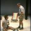 L-R) Actors Maxwell Caulfield and Thomas Hill in a scene from the NY Shakespeare Festival production of the play "Salonika." (New York)