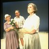 L-R) Actors Jessica Tandy, Thomas Hill and Elizabeth Wilson in a scene from the NY Shakespeare Festival production of the play "Salonika." (New York)