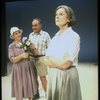 L-R) Actors Jessica Tandy, Thomas Hill and Elizabeth Wilson in a scene from the NY Shakespeare Festival production of the play "Salonika." (New York)