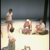 L-R) Actors Elizabeth Wilson, Maxwell Caulfield, Jessica Tandy and Thomas Hill in a scene from the NY Shakespeare Festival production of the play "Salonika." (New York)