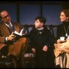 L-R) Actors Nigel Hawthorne, Ian Westerfer and Jane Alexander in a scene from the Broadway production of the play "Shadowlands." (New York)
