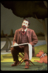 Actor Mandy Patinkin as painter Georges Seurat in a scene from the Broadway production of the musical "Sunday In The Park With George." (New York)