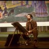 Actor Mandy Patinkin as painter Georges Seurat in a scene from the Broadway production of the musical "Sunday In The Park With George." (New York)