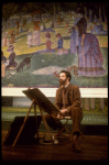 Actor Mandy Patinkin as painter Georges Seurat in a scene from the Broadway production of the musical "Sunday In The Park With George." (New York)